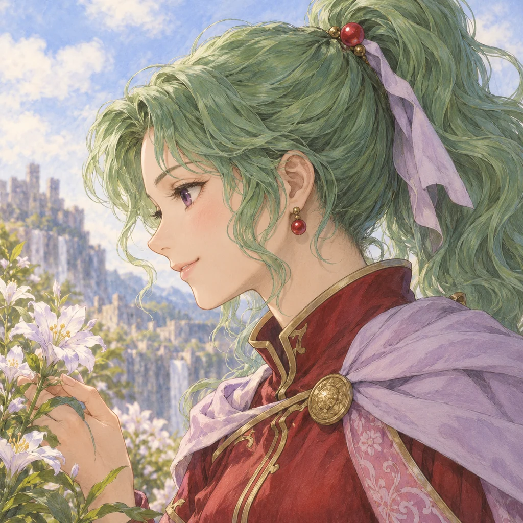 Terra Branford AI 辅助角色插画