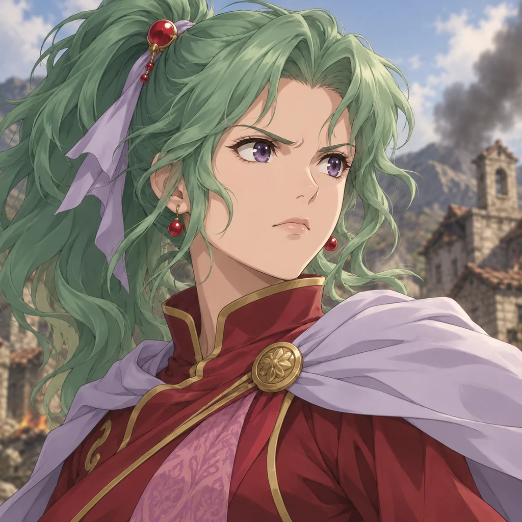 Terra Branford AI 辅助角色插画