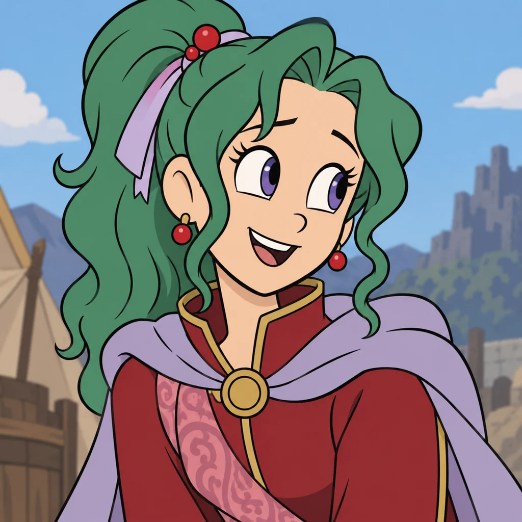 Terra Branford AI 辅助角色插画