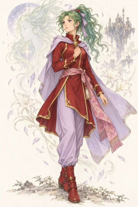 Terra Branford角色示意插画
