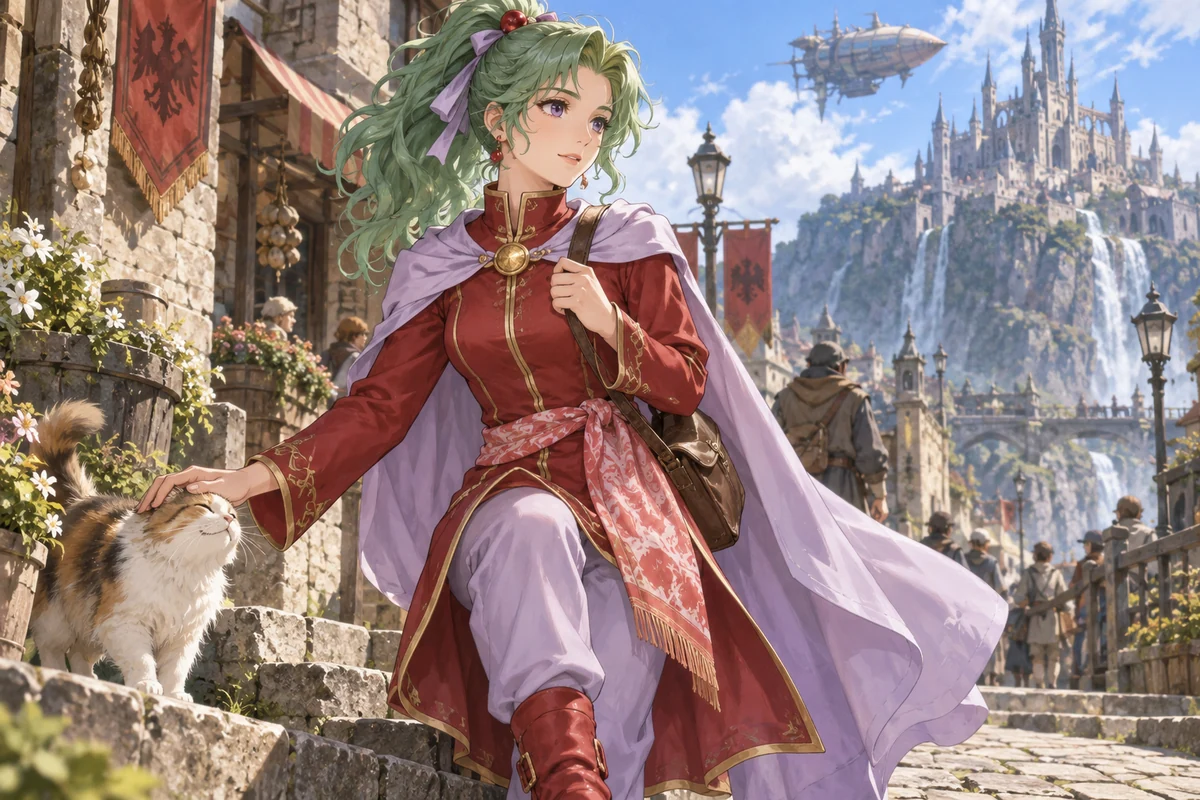 Terra Branford AI 插画