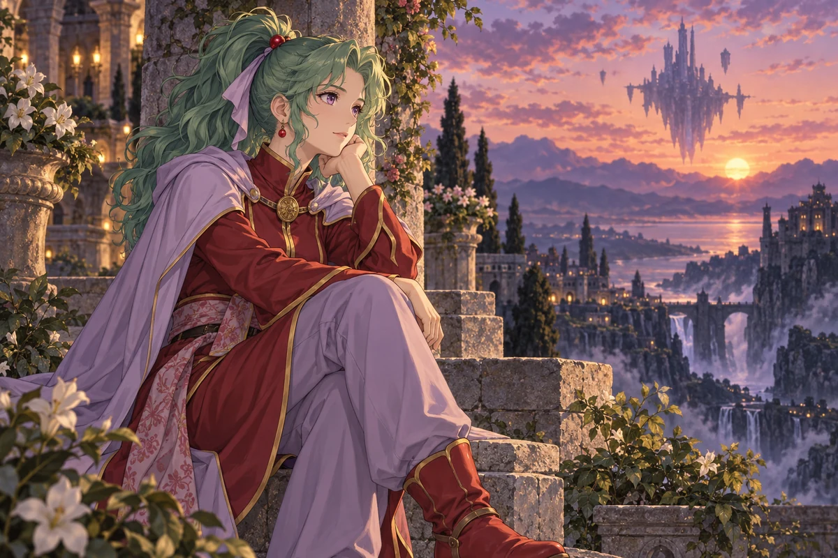 Terra Branford AI 插画