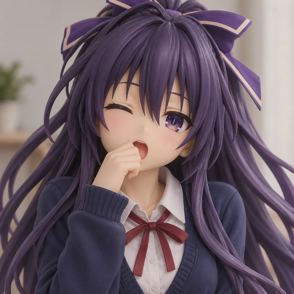 Tohka Yatogami AI 辅助角色插画