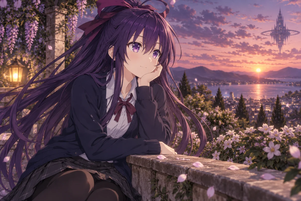 Tohka Yatogami AI 插画