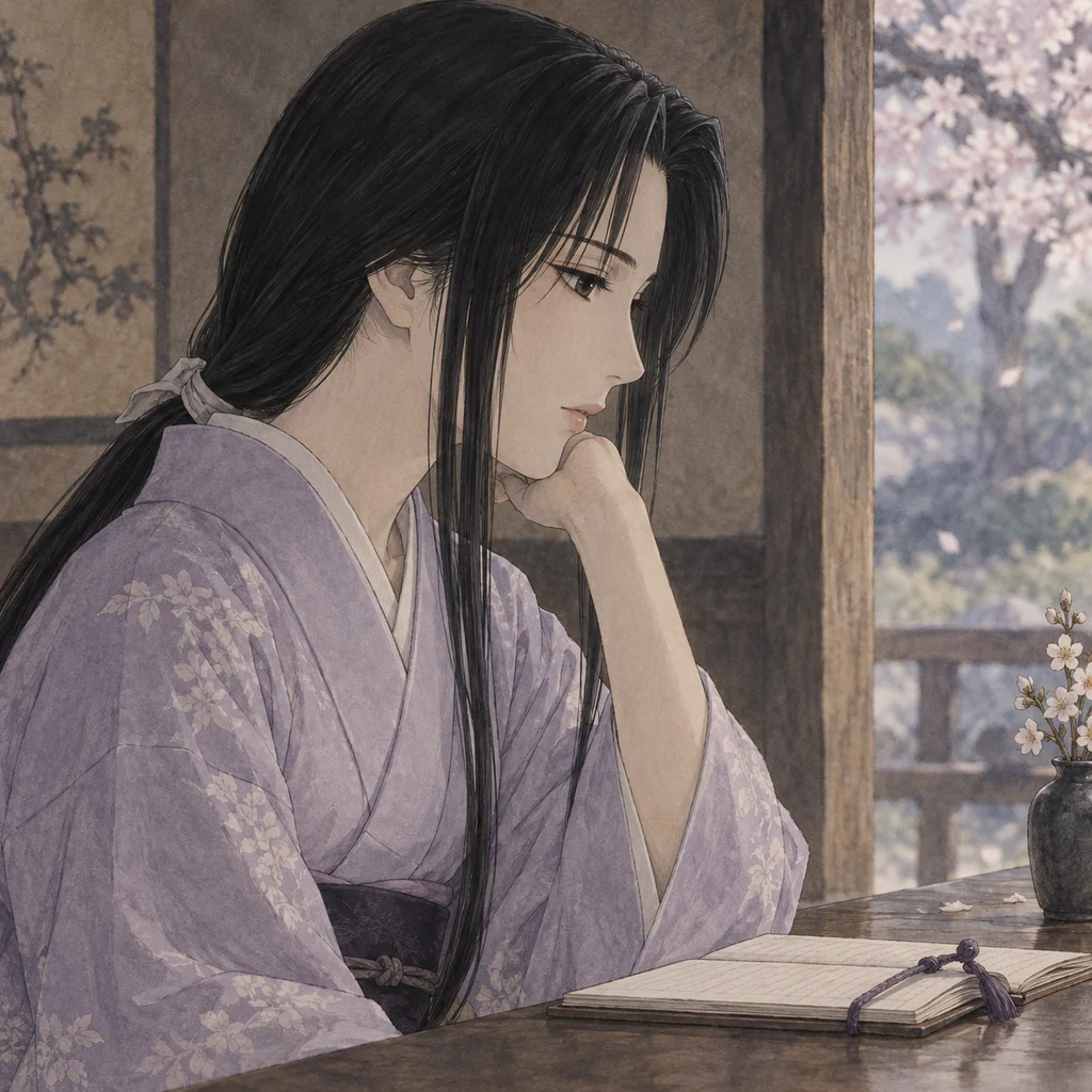 雪代巴 AI 辅助角色插画