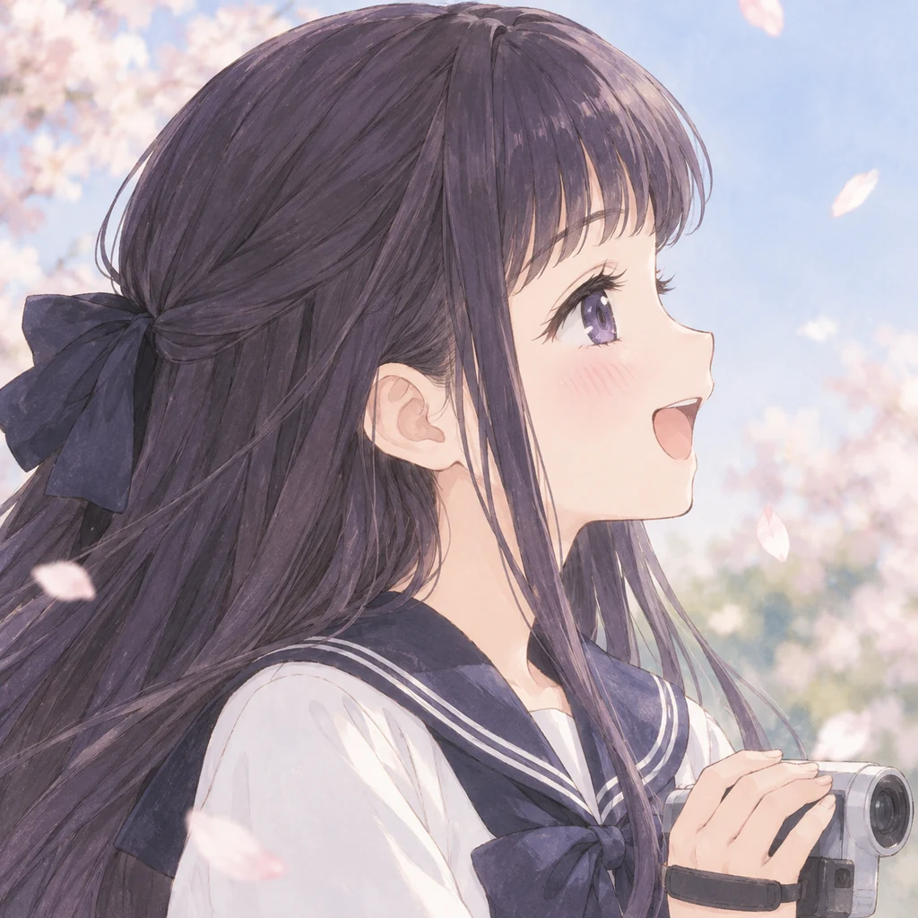 Tomoyo Daidouji AI 辅助角色插画