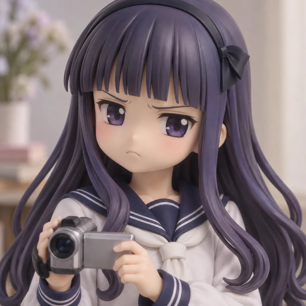 Tomoyo Daidouji AI 辅助角色插画