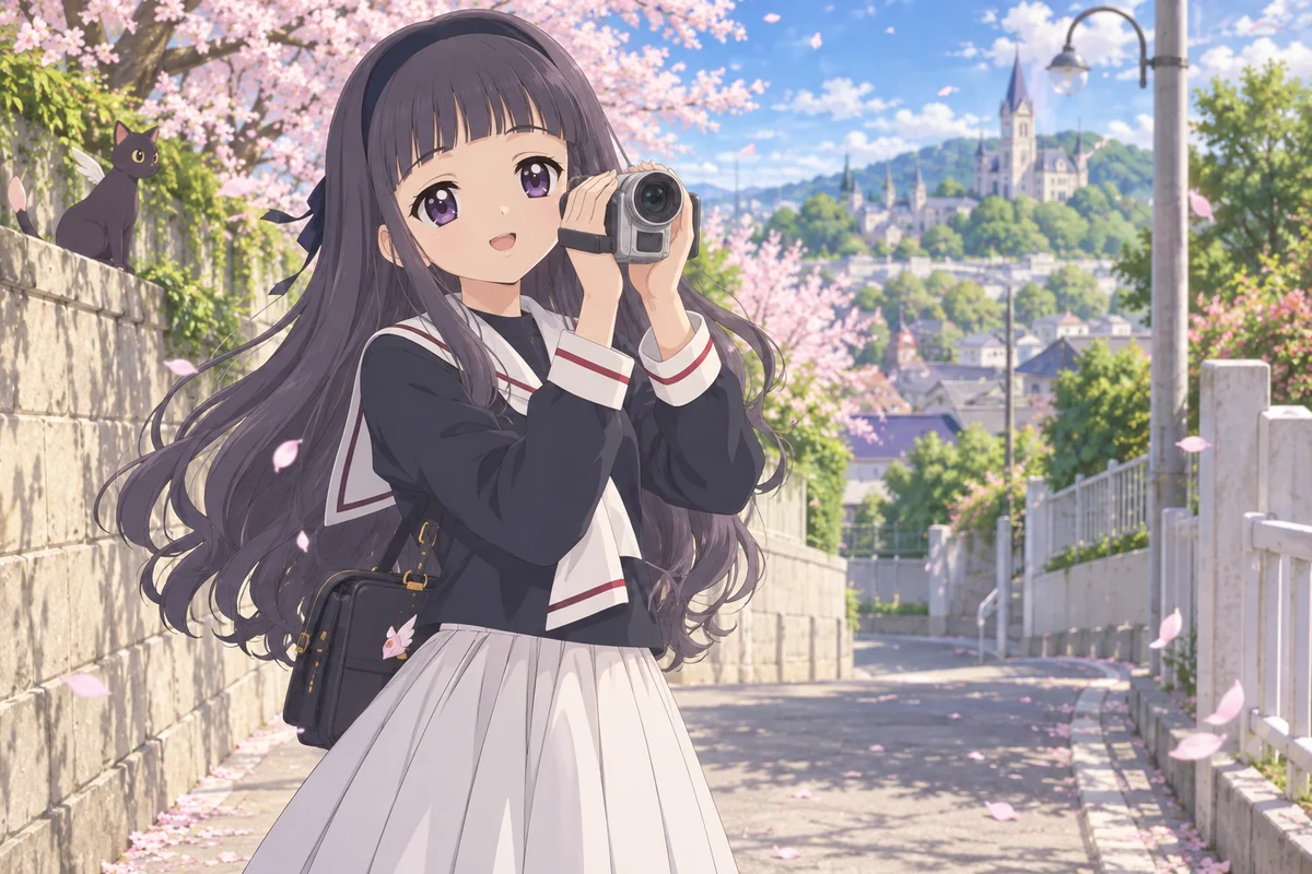 Tomoyo Daidouji AI 插画