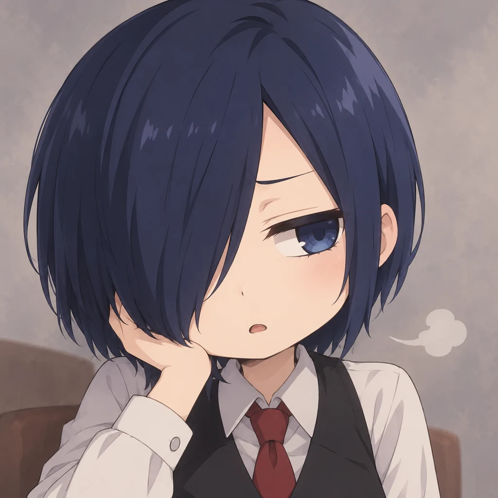Touka Kirishima AI 辅助角色插画