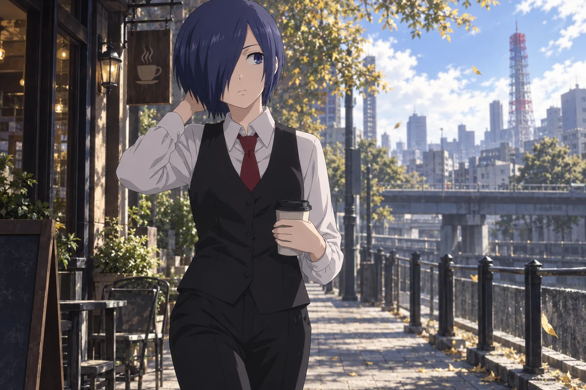Touka Kirishima AI 插画