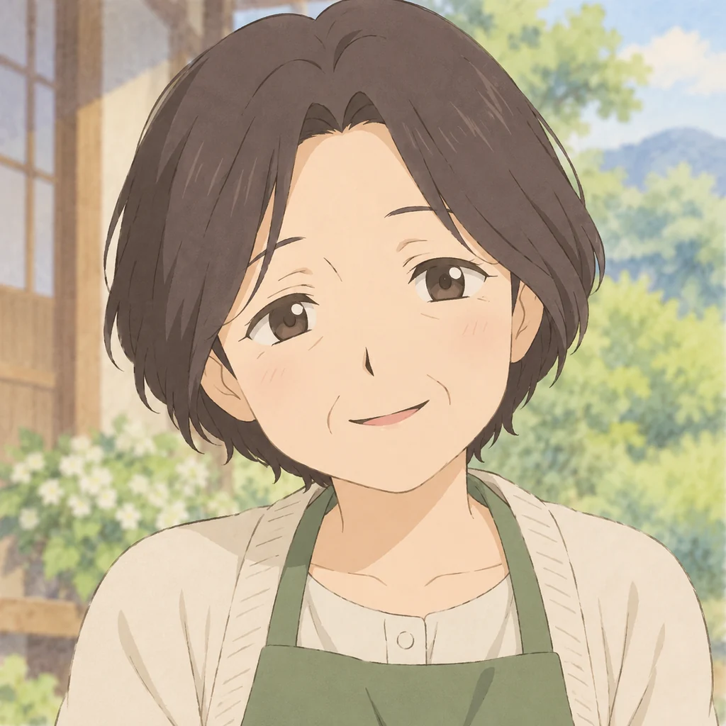 Touko Fujiwara AI 辅助角色插画