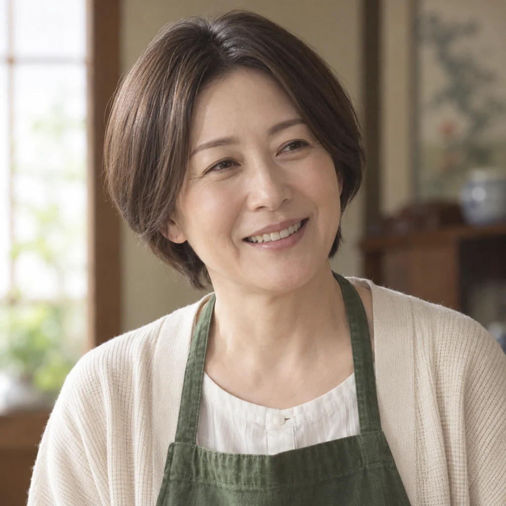 Touko Fujiwara live-action AI portrait
