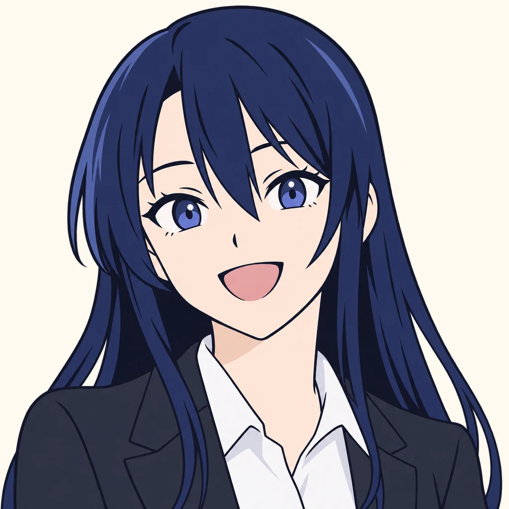 Towa Amane AI 辅助角色插画