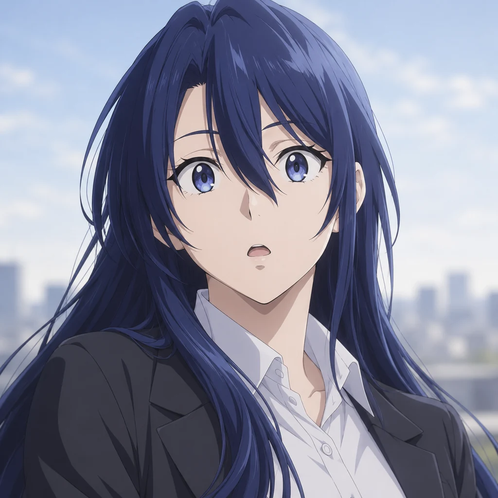 Towa Amane AI 辅助角色插画