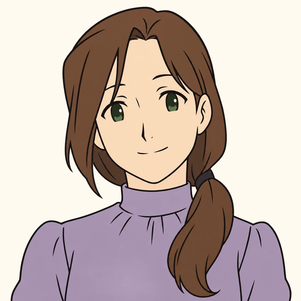 特莉莎·埃尔利克 AI 辅助角色插画