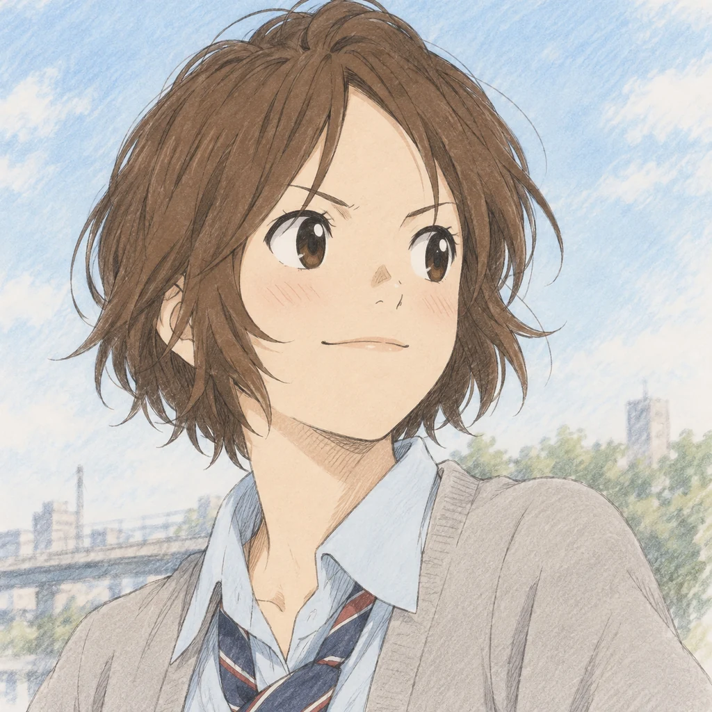 Tsubaki Sawabe AI 辅助角色插画