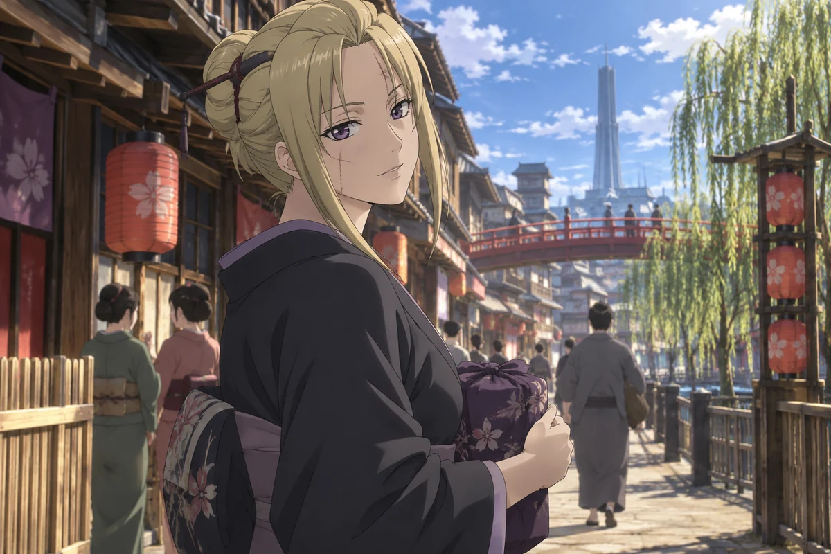 Tsukuyo AI 插画