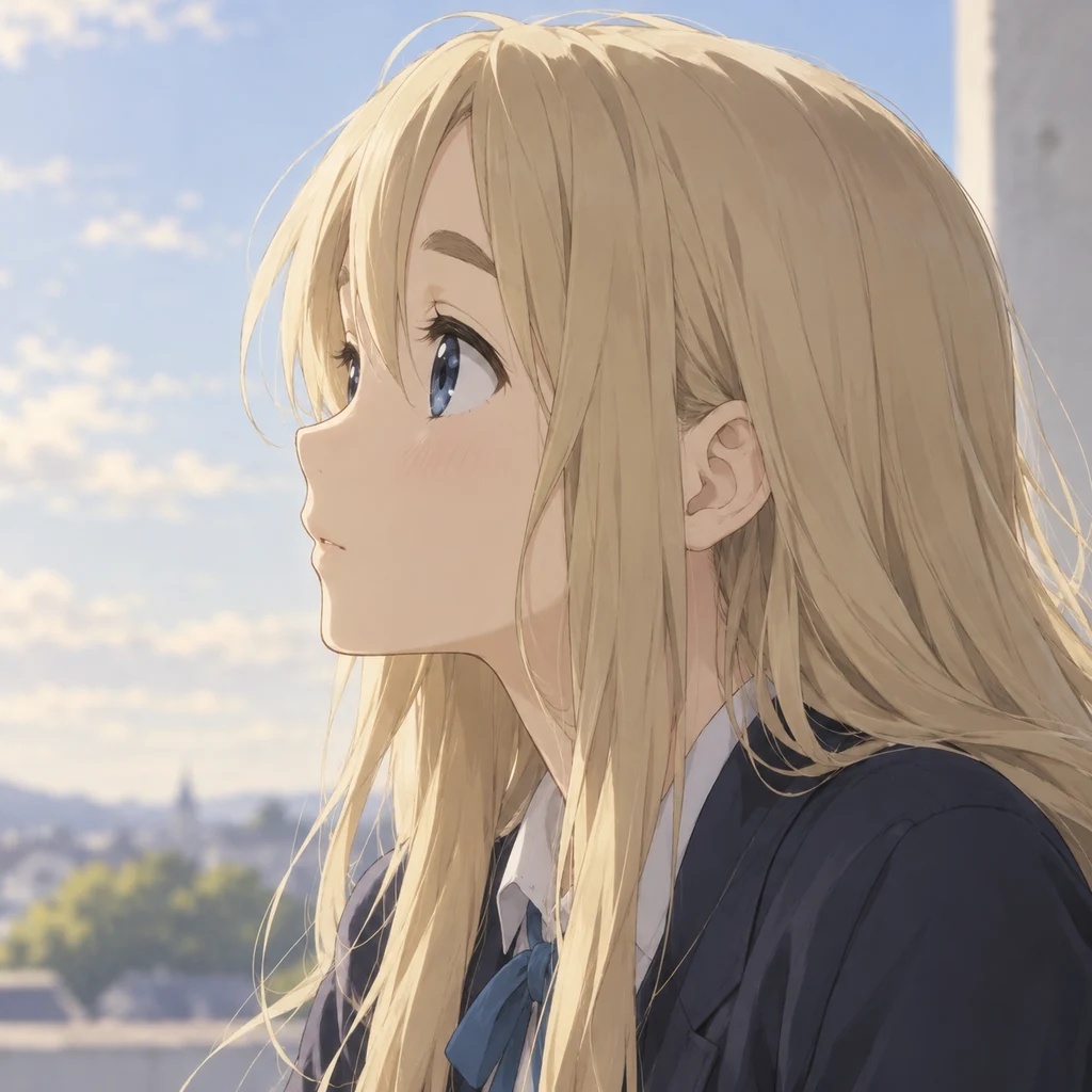 Tsumugi Kotobuki AI 辅助角色插画