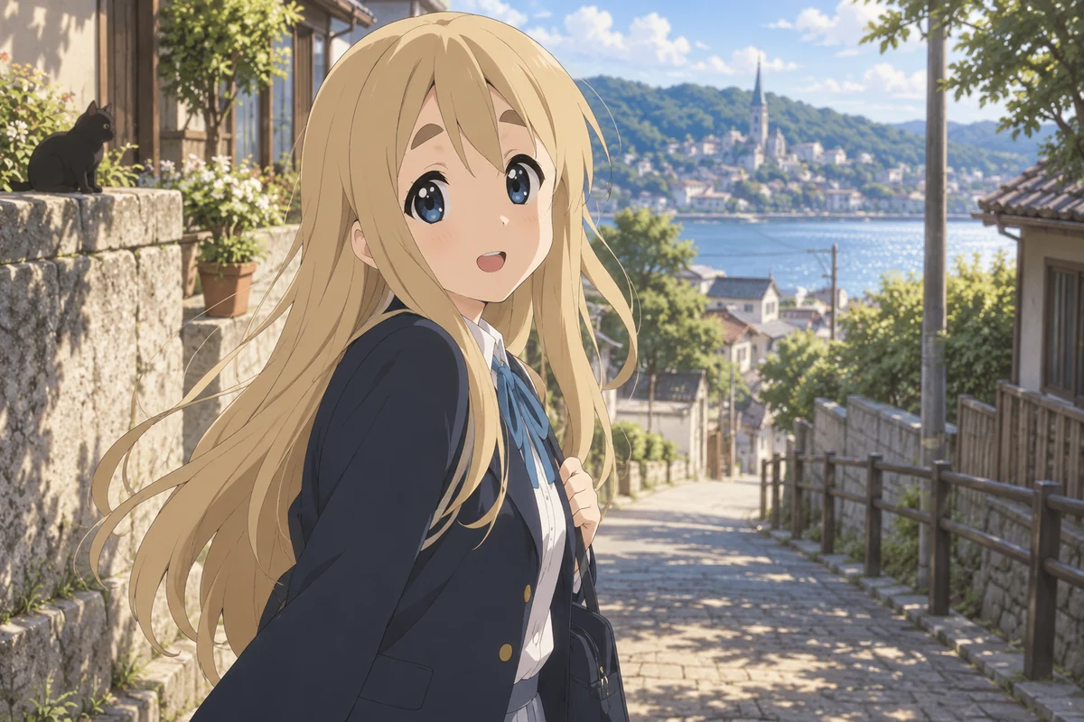 Tsumugi Kotobuki AI 插画
