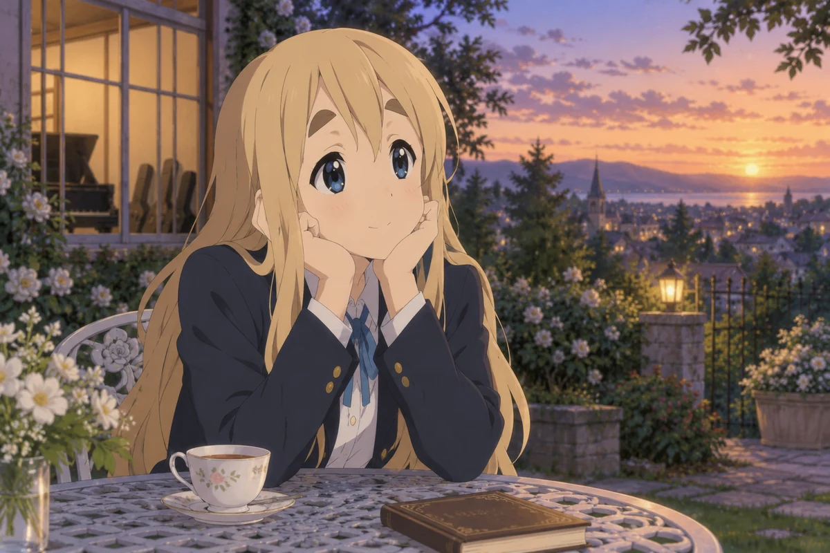 Tsumugi Kotobuki AI 插画