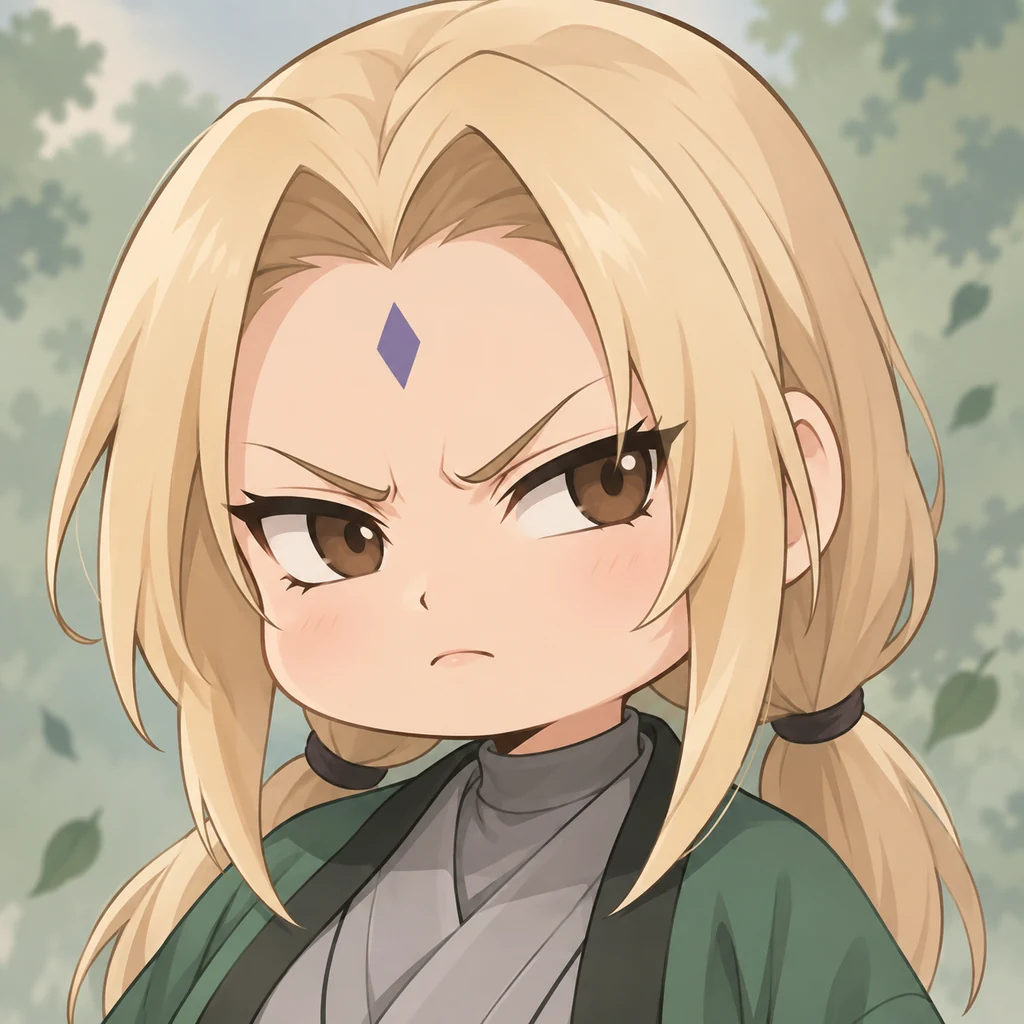Tsunade AI 辅助角色插画