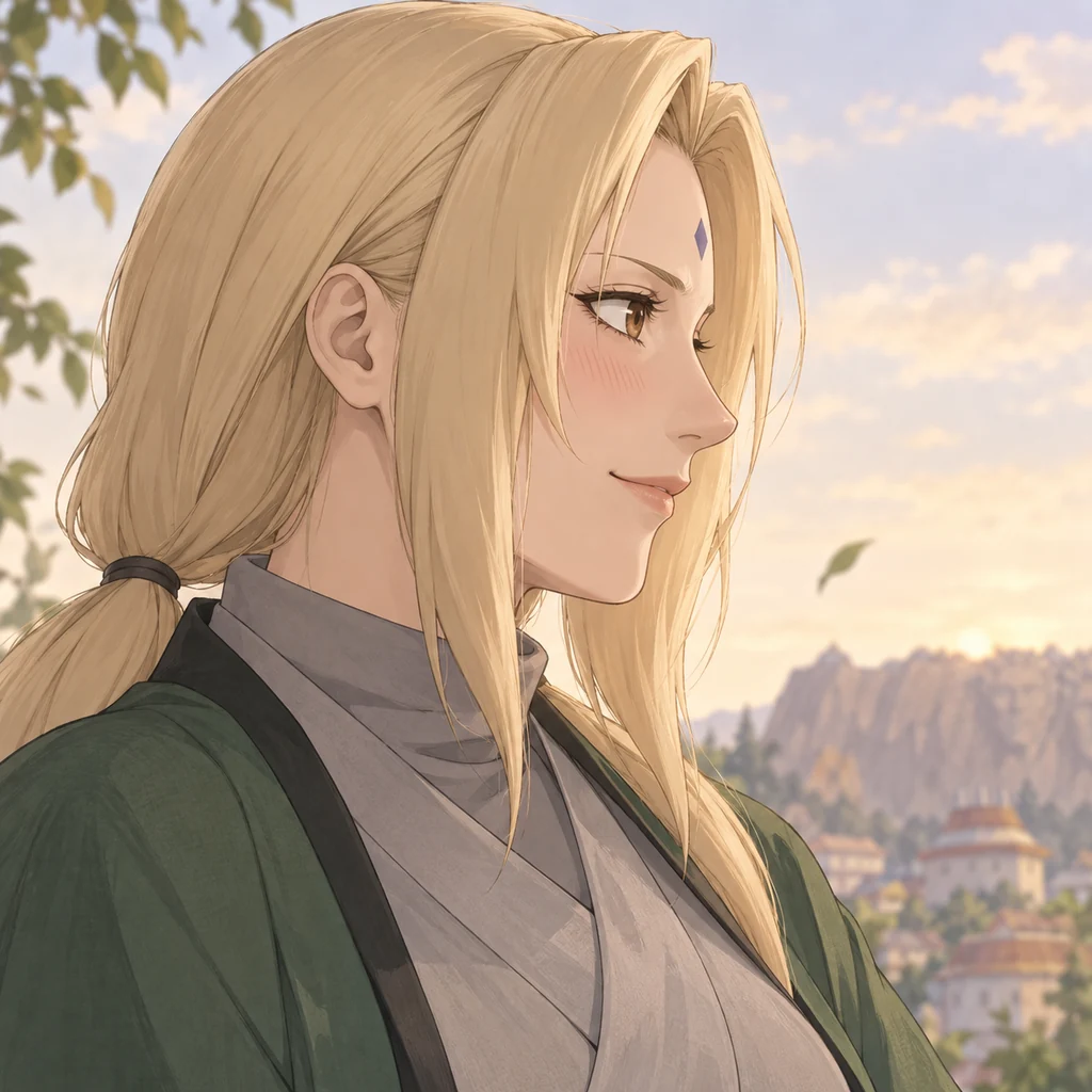 Tsunade AI 辅助角色插画