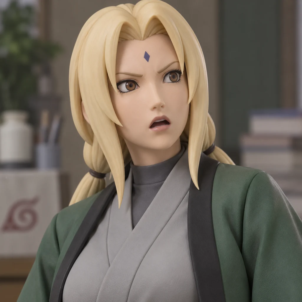 Tsunade AI 辅助角色插画