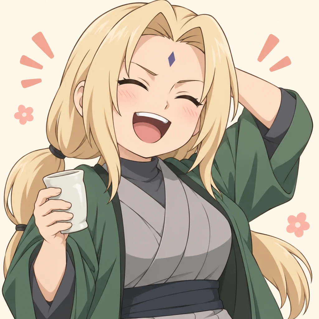 Tsunade 表情包 1