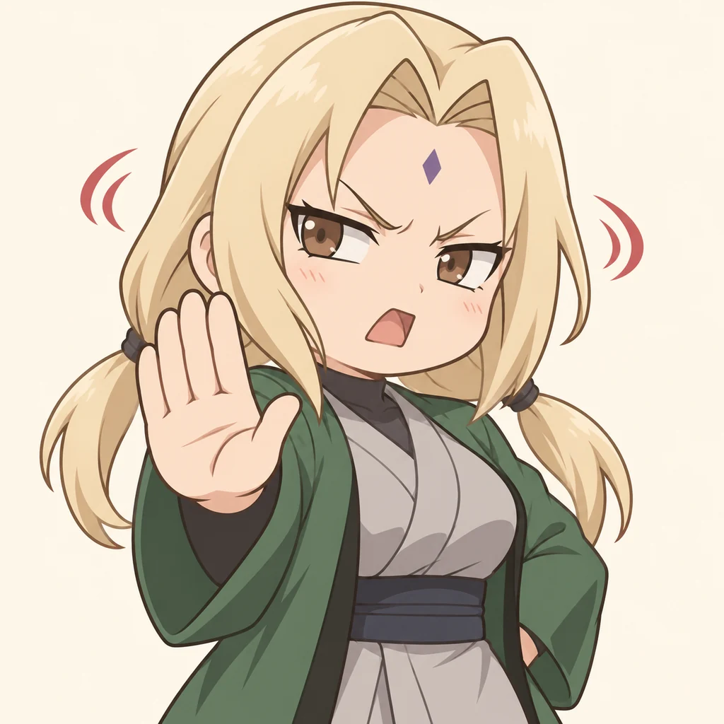 Tsunade 表情包 8