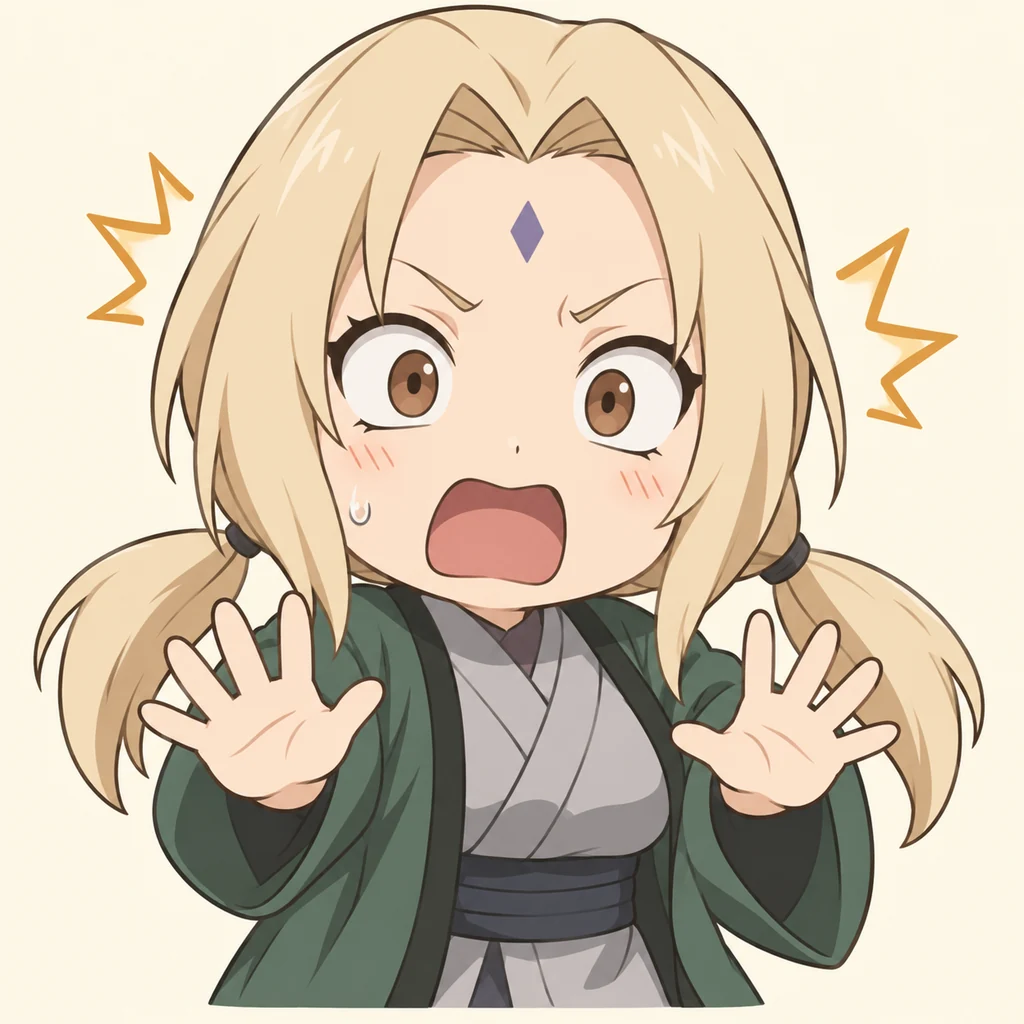 Tsunade 表情包 5