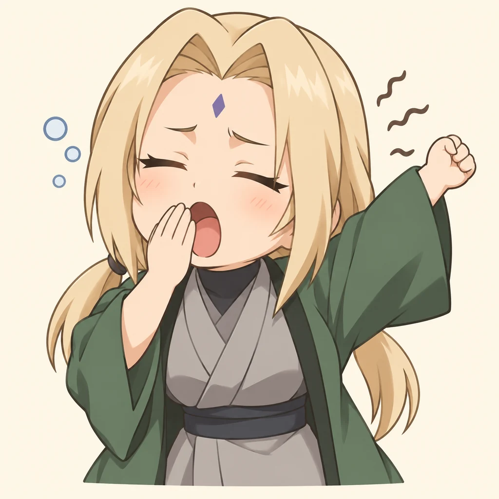 Tsunade 表情包 7