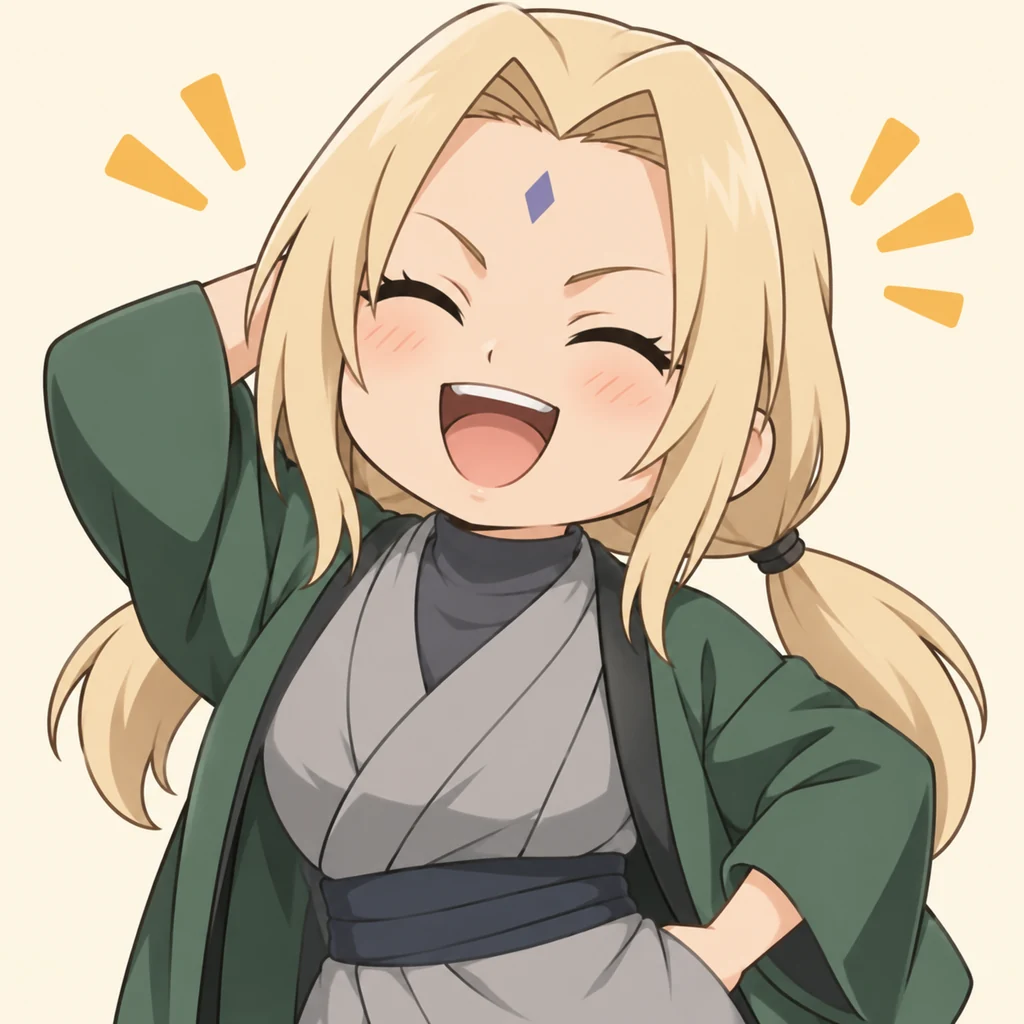 Tsunade 表情包 4