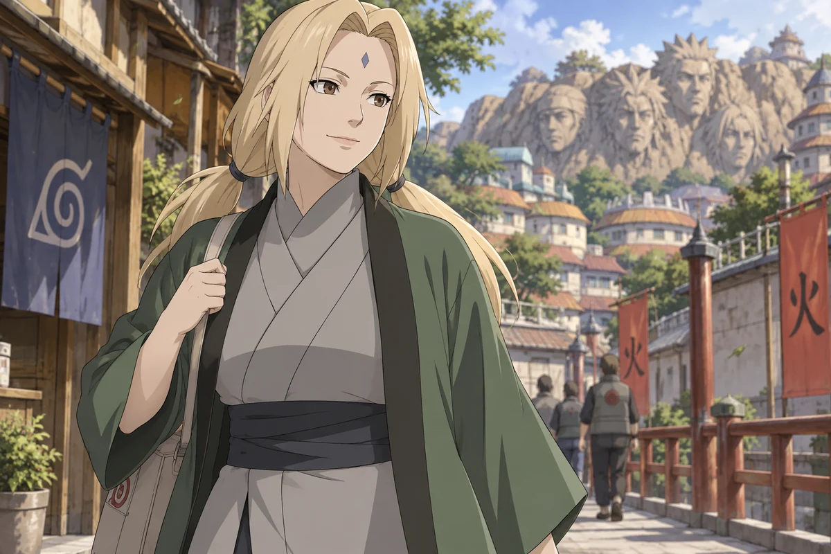 Tsunade AI 插画