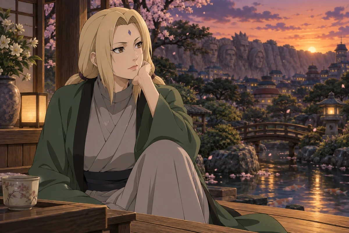 Tsunade AI 插画