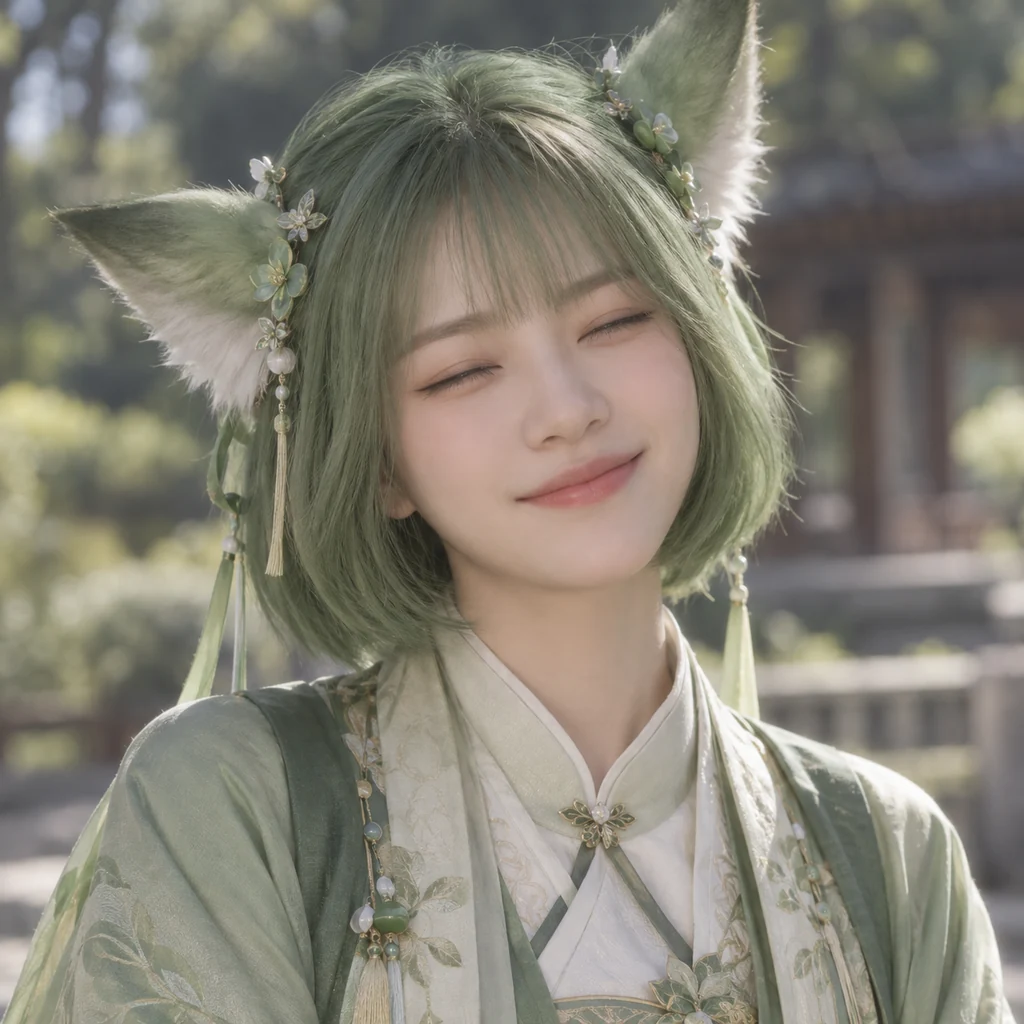 Tushan Rongrong live-action AI portrait