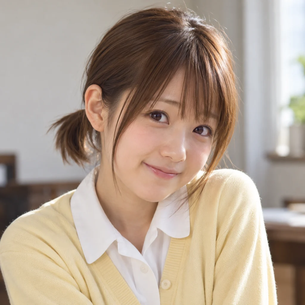平沢憂の実写風AIポートレート