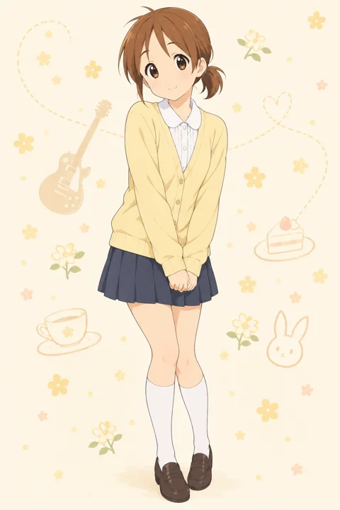 平沢憂角色示意插画