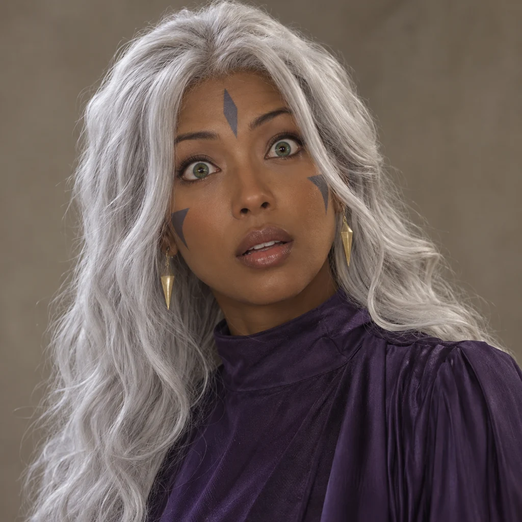 Urd live-action AI portrait