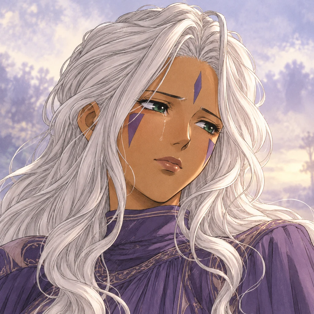 Urd AI 辅助角色插画
