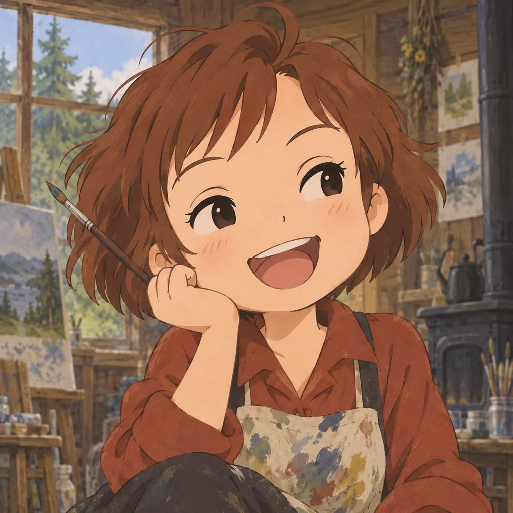 Ursula AI 辅助角色插画