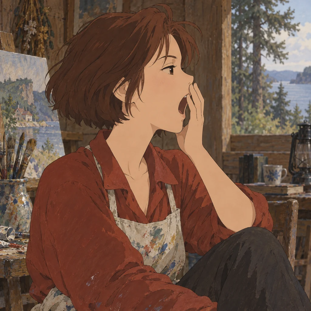 Ursula AI 辅助角色插画