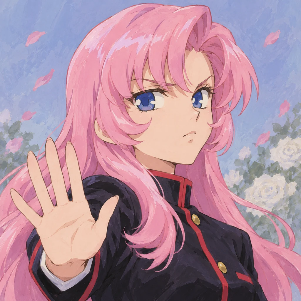 Utena Tenjou AI 辅助角色插画