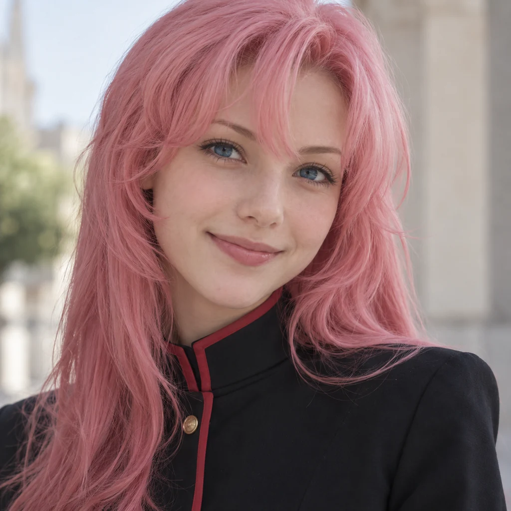 Utena Tenjou live-action AI portrait