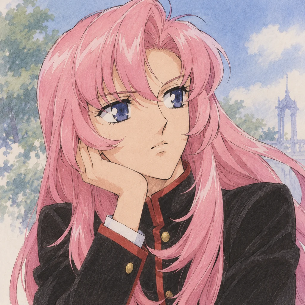 Utena Tenjou AI 辅助角色插画