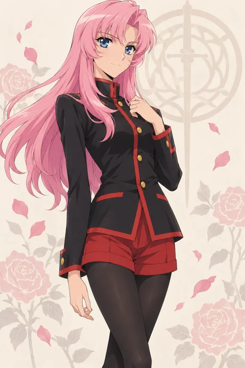 Utena Tenjou角色示意插画