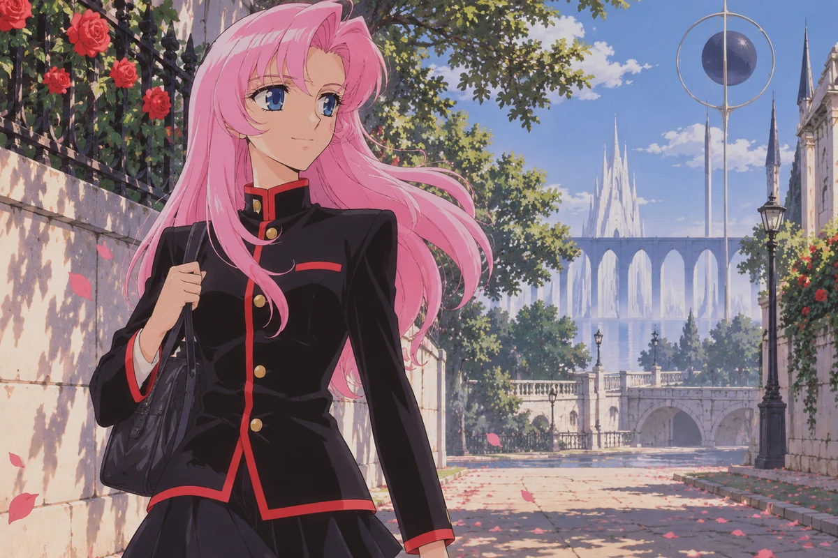 Utena Tenjou AI 插画