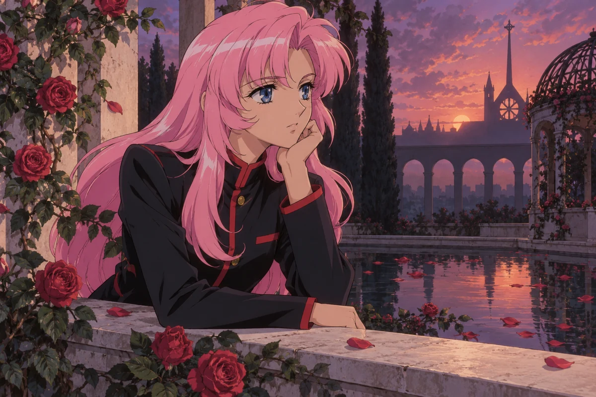Utena Tenjou AI 插画