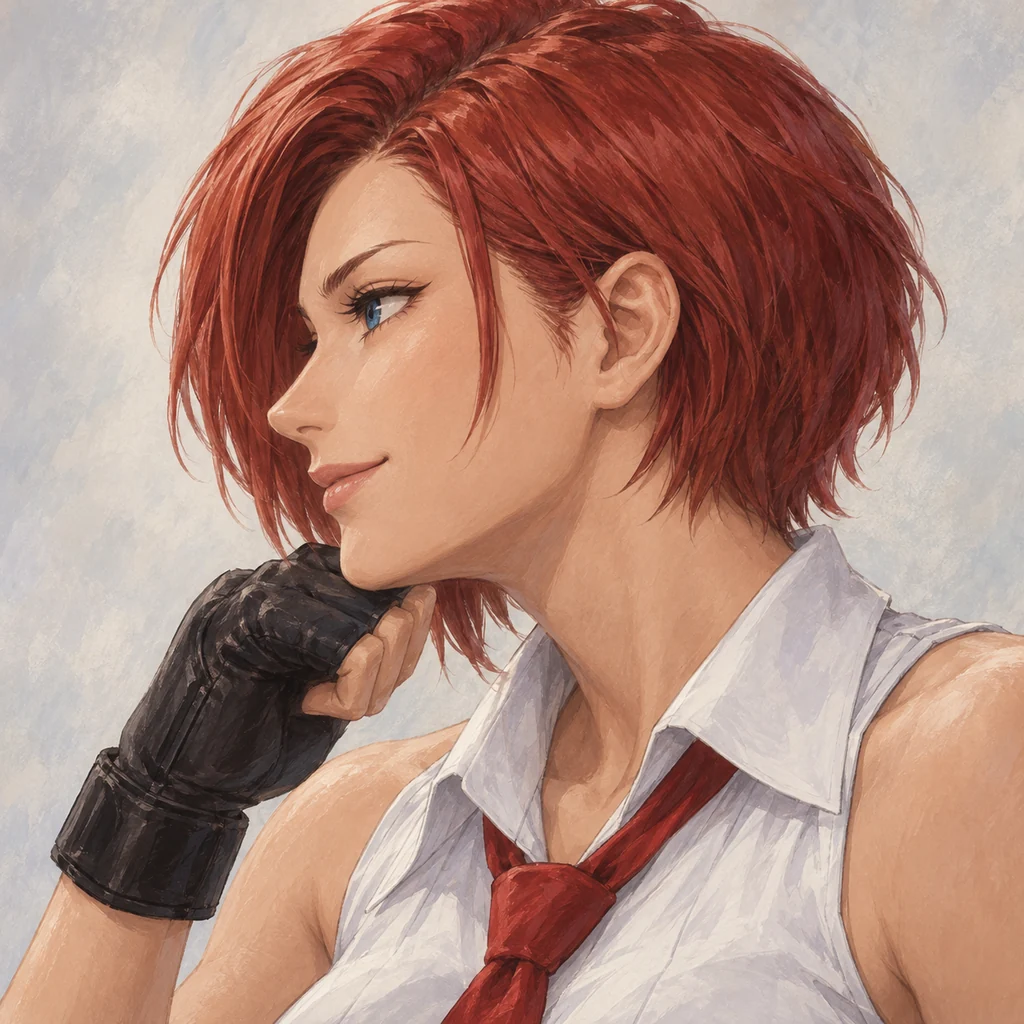 Vanessa AI 辅助角色插画