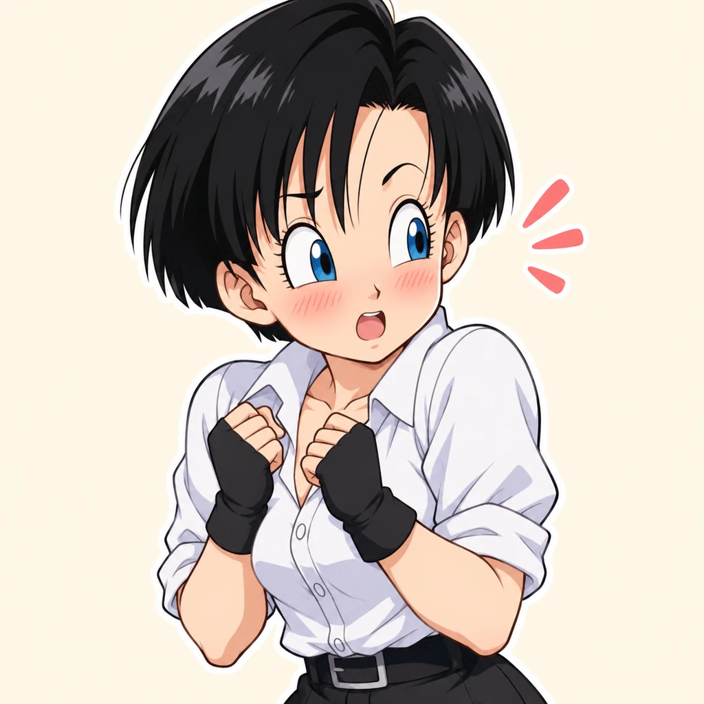 Videl 表情包 6