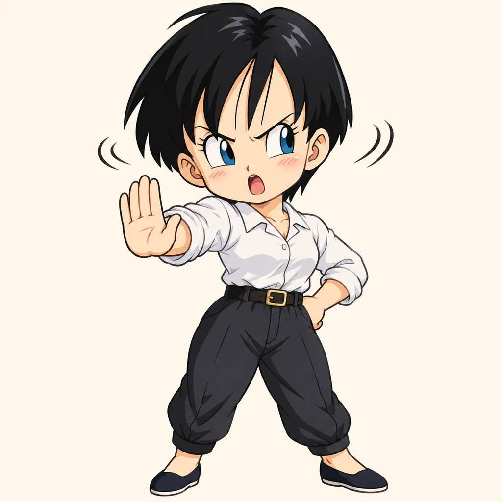 Videl 表情包 8
